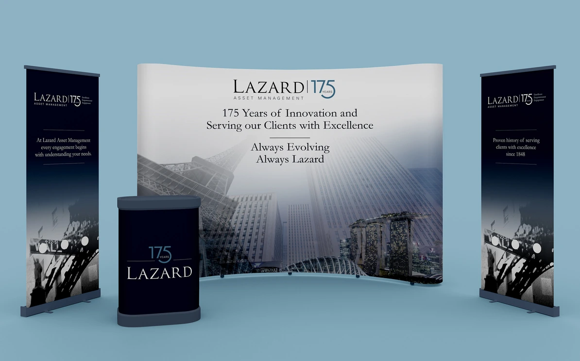 Lazard 175th anniversary event environment
