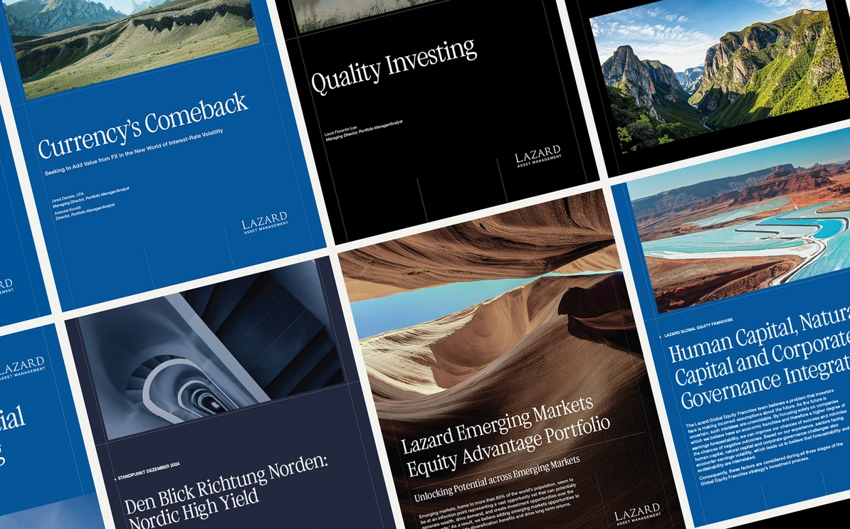 Lazard research paper covers